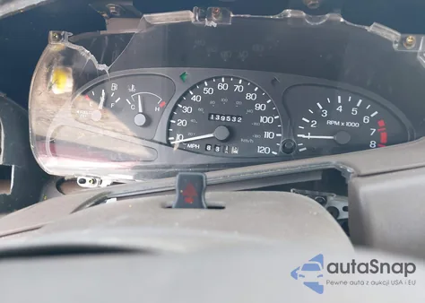 2000 Ford Escort Zx2 from USA, damaged, VIN 3FAKP1139YR235632